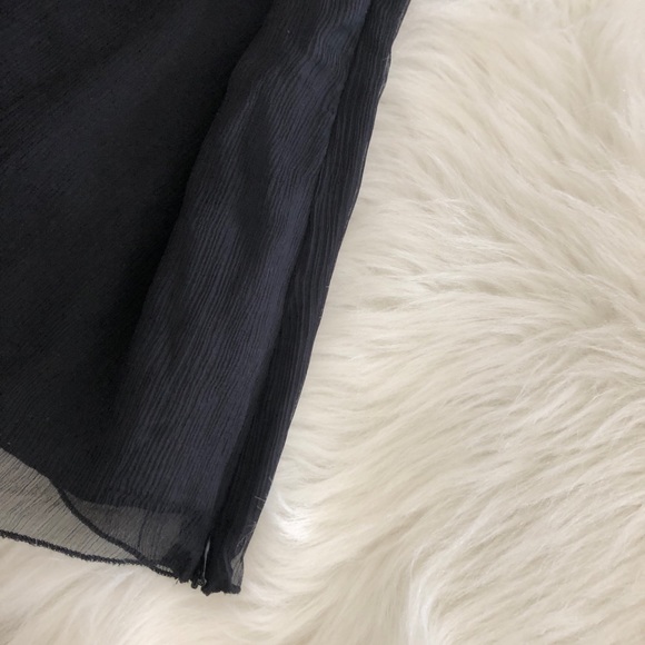 Navy Tank Top w/ Beading, size M - Picture 3 of 5